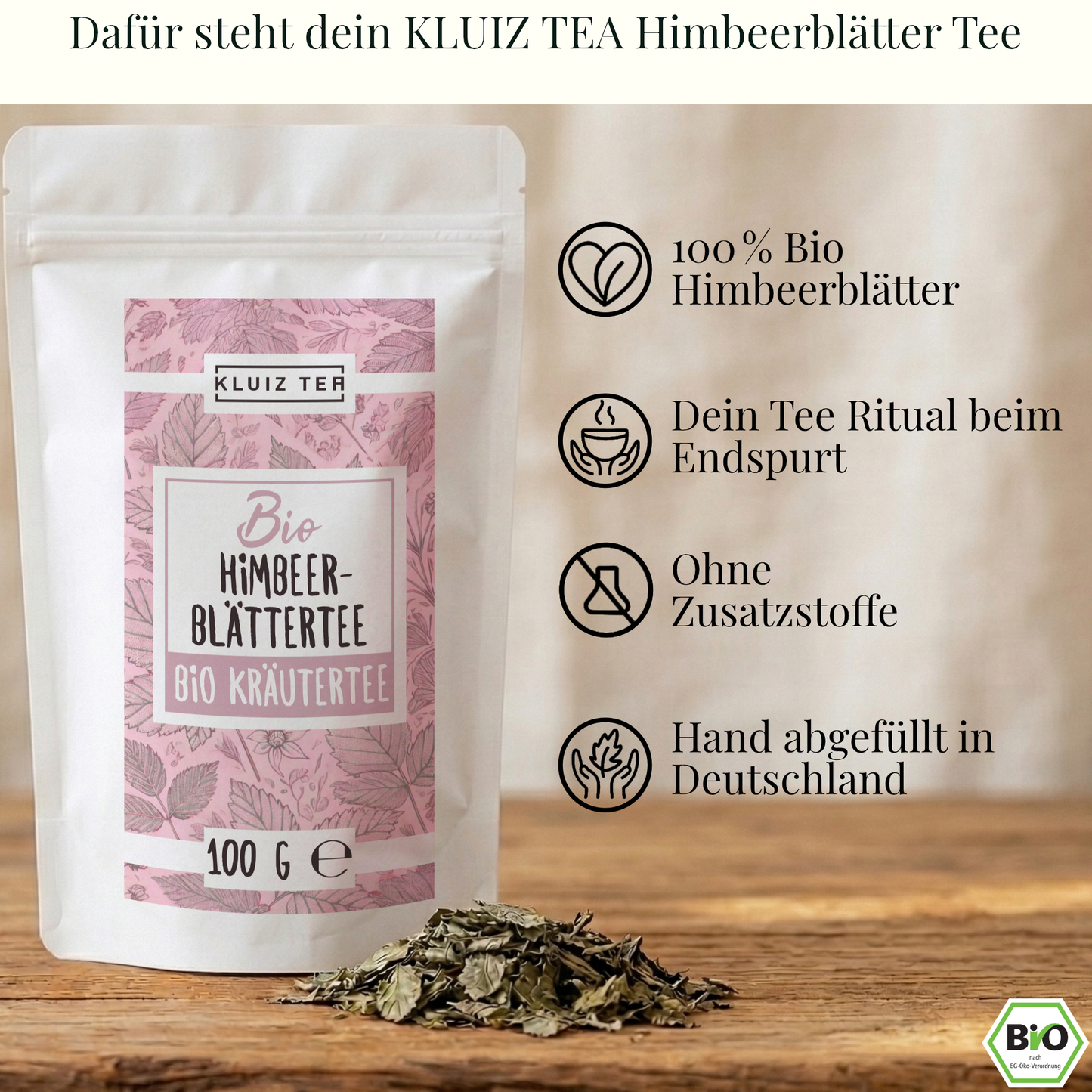 Himbeerblättertee Bio